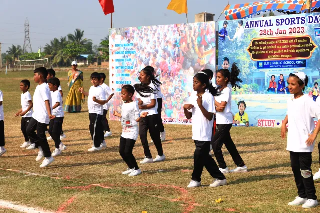 Elite Public School campus and activities